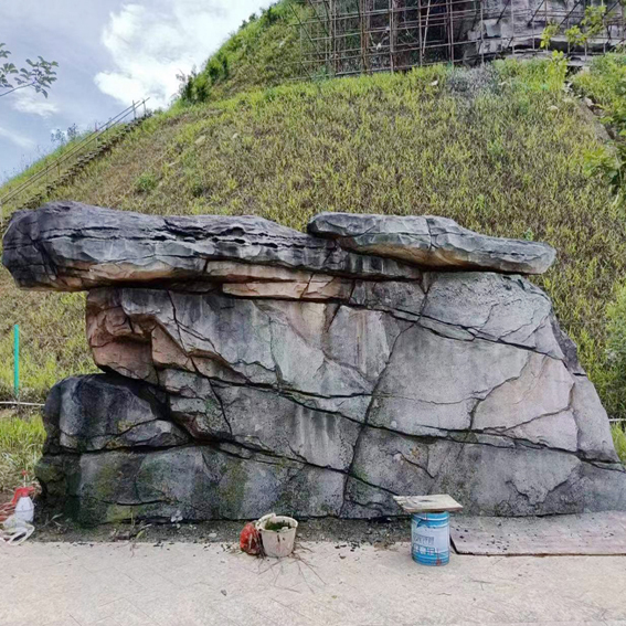 TCP仿石小品